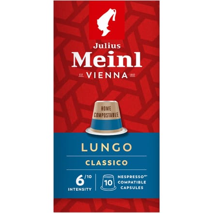 Julius Meinl Lungo Inspresso Classico 10 capsules Nespresso®-compatibel