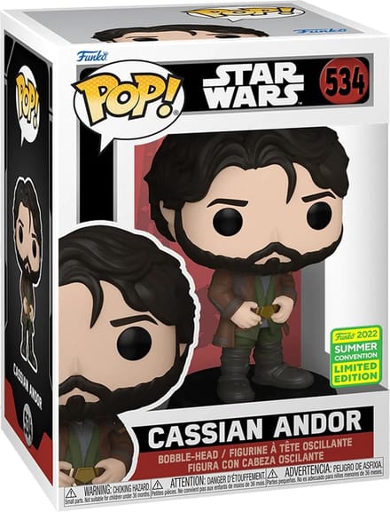 Funko Pop! Star Wars: Andor - Cassian Andor Pop! Vinyl Figure (2022 Summer Convention Exclusive)