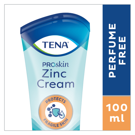 TENA Zinc Cream - 5 flesjes van 100 ml