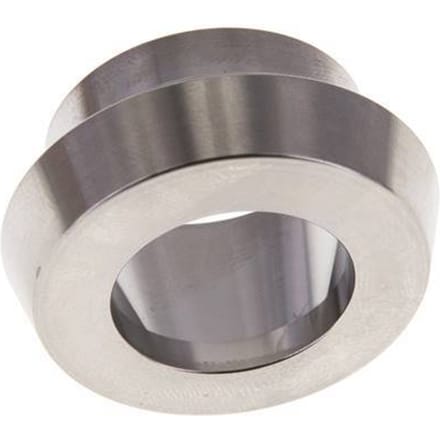 Melkkoppeling 36mm Laspuntstuk 26.9mm Laseinde RVS
