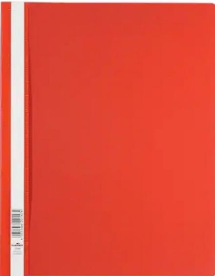 Durable – snelhechtmap rood – 10 stuk