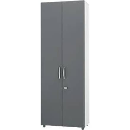 Schäfer Shop Select LOGIN kast, 6 dossierhoogtes, B 800 x D 420 x H 2240 mm, wit/grafiet