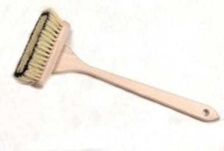Badkuipborstel fiber15,5cm met steel