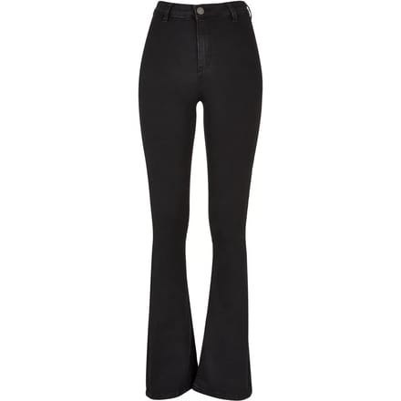 Urban Classics Damesjeans: superelastische bootcut-denimbroek voor dames