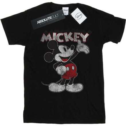 Disney Jongens Mickey Mouse Presents T-shirt (Zwart)