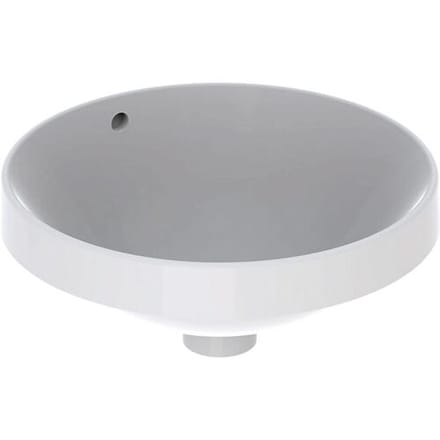 Geberit VariForm built-in washbasin, round 500.701.01.2