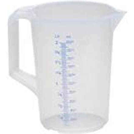 hünersdorff Maatkan 2000 ml Polypropyleen transparant - 937000