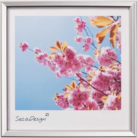 SecaDesign Iris Fotolijst - Fotomaat 30x30 cm - Zilver
