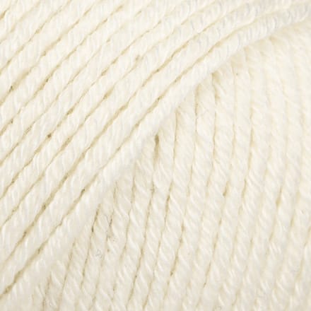 DROPS Cotton Merino Uni Colour - 01 naturel - Wol/Katoen Garen