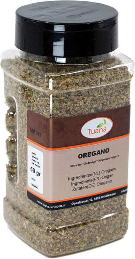Tuana Kruiden - Oregano Gesneden - Strooibus 40 Gram - Tuanashop - MP-O-0005