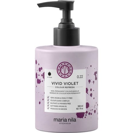 Maria Nila Colour Refresh Levendig Violet 0.22 Haarbehandeling Dames 300 ml