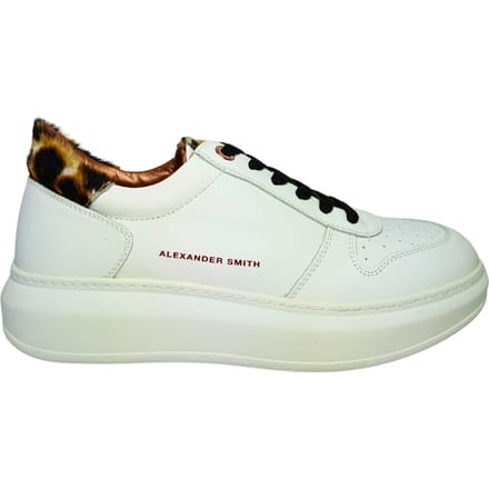 Damesschoenen Alexander Smith Sneakers Cambridge Woman, White Sand