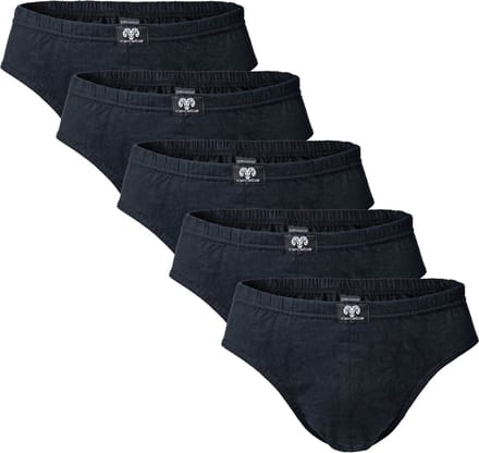 CECEBA Challenger Herenslip - 5-pack Multipack - Zwart