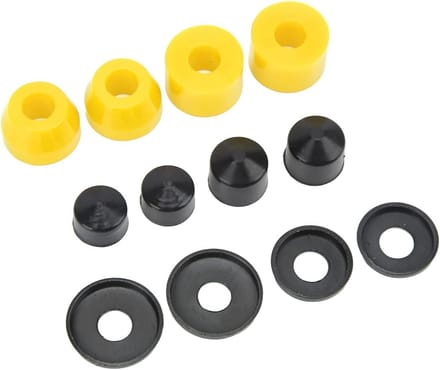 Skateboard en Longboard Bussen Set - 12 Stuks PU Dempingsringen 90a
