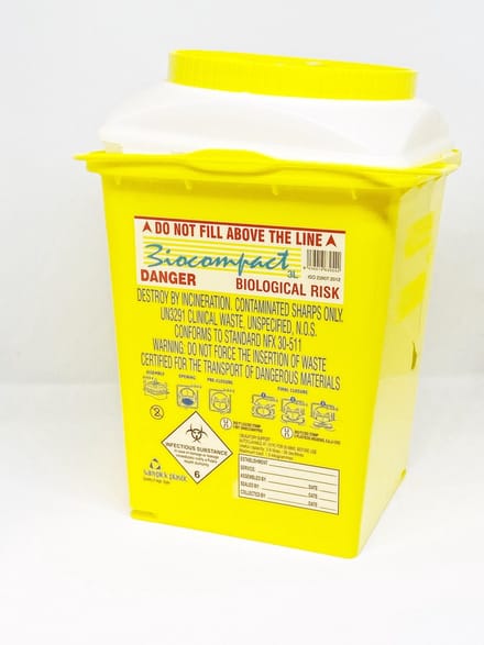 Sanypick Biocompact Naaldencontainer 3 Liter - 10 stuks