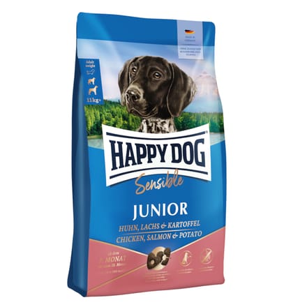 Happy Dog Supreme Sensible Junior Zalm & Aardappel Hondenvoer - 10 kg