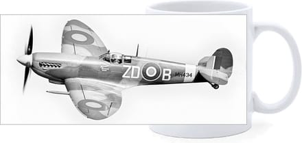 Beker - Spitfire - WW2 - RAF Fighter