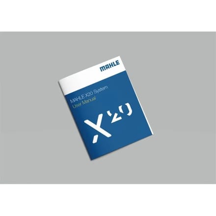 Gebruiksaanwijzing boek Mahle X20