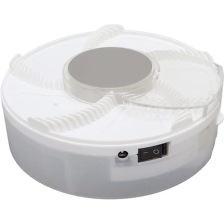 HURRISE Piège à insectes électrique USB avec batterie au lithium rechargeable - Attrape-mouche automatique en ABS
