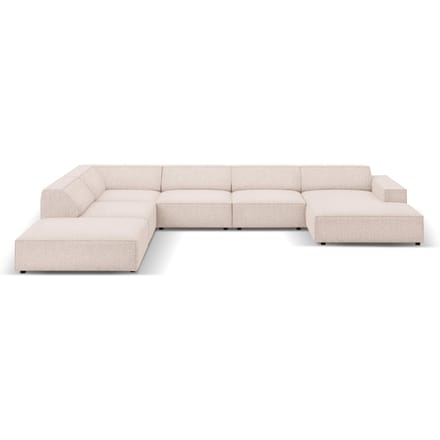 7-zitshoekbank Jodie links chenille | Micadoni Limited Edition