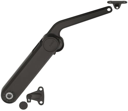 Kesseböhmer Maxi klepsteun, zwart