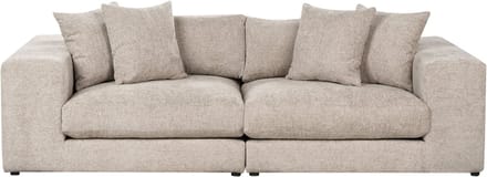 GLORVIKA II - Driezitsbank - Taupe - Polyester