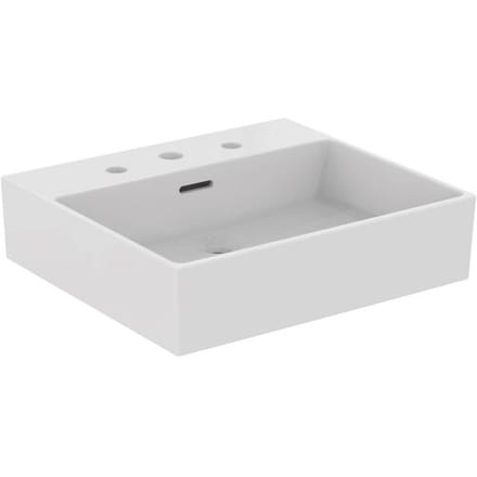 Ideal Standard washbasin 50 cm, 3 tap holes, with overflow T388201