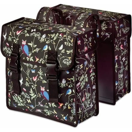 Basil Wanderlust Dubbele fietstas - Zwart - 35 Liter