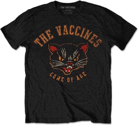The Vaccines - Cat Heren T-shirt - M - Zwart