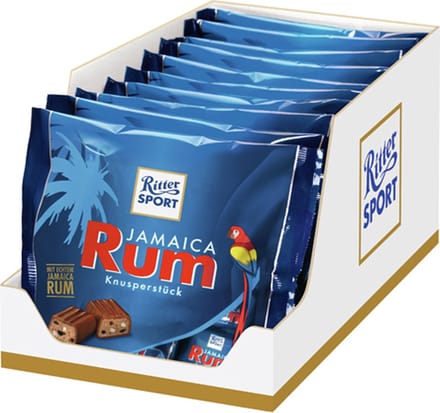 Ritter Sport - Jamaica Rum krokante stukjes - 10x 200g