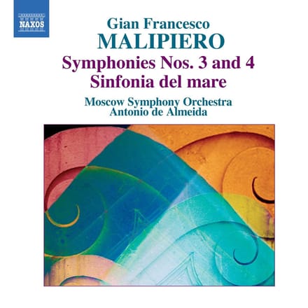 Moscow Symphony Orchestra, Antonio De Almeide - Malipiero: Symphonies Volume 1 (CD)