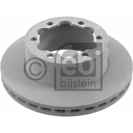 Remschijf FEBI BILSTEIN 27700 achter, geventileerd, 1 Stuk