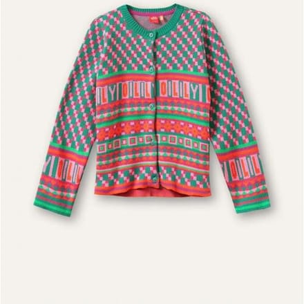 Oilily Vivaldi Vest- maat98/3T Meadow