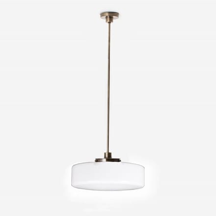 Hanglamp Low Cilinder Ø 30 20's Brons - Art Deco Trade