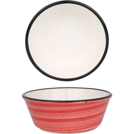 Bonna Serveerschaal - Aura Passion - Porselein - 12 cm (290cc) - set van 2