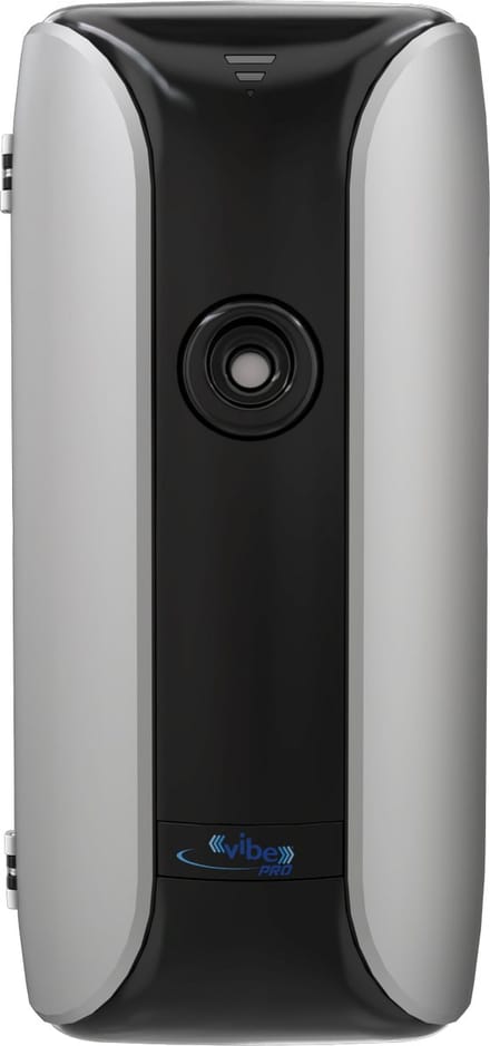 Vibe Pro® Luchtverfrisser dispenser - Zwart/Zilver - tot 510m3 - tbv 1 vulling