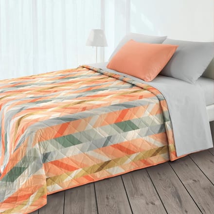 gewatteerde sprei voor tweepersoonsbed