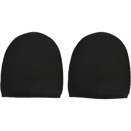 1 paire de couvre-chaussures de cyclisme coupe-vent et anti-chaleur pour vélo de course black