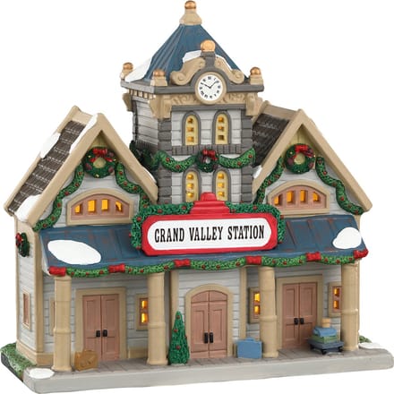 Lemax - Grand Valley Station- B/o Led - Kersthuisjes & Kerstdorpen