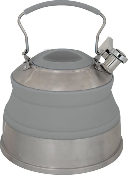 Eurotrail Opvouwbare Waterketel 2L - Camping Fluitketels - Grijs