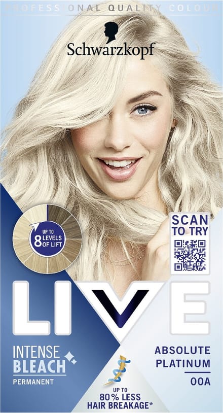 Live Intense Bleach haarverfrisser 00A Absolute Platinum