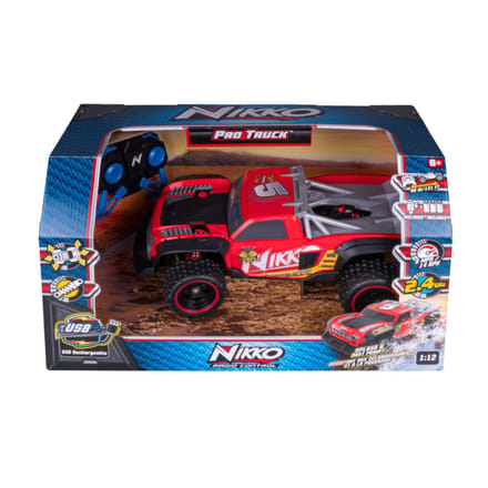 Radiografisch bestuurbare pro truck 1:12 speelgoedauto Nikko - RC auto.