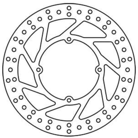 Remschijf TRW MST306, 1 Stuk