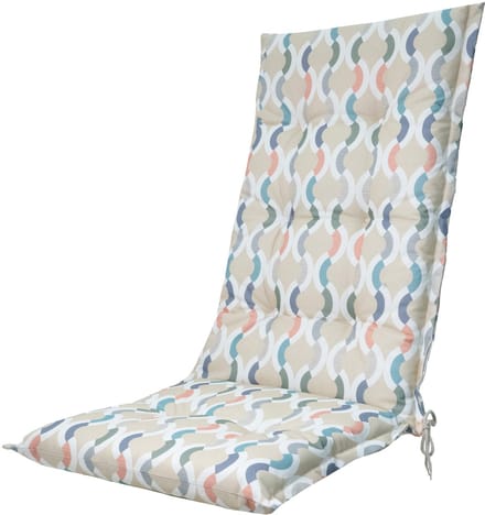 Kussen hoge rug ca.123x50cm Outdoor+ Trivia natural