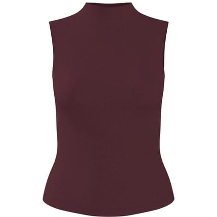 ESMARA Dames top zonder mouwen (Bordeaux, M (40/42))