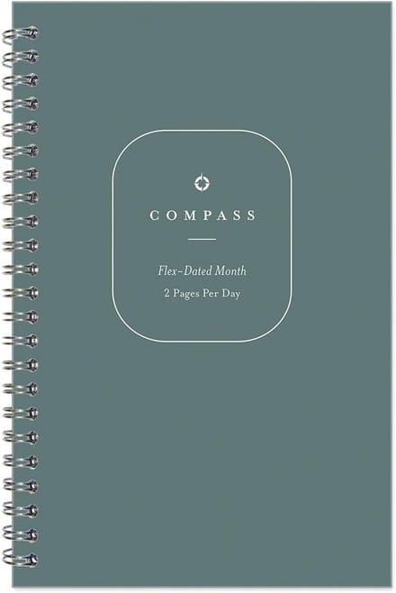 Onze Jaarplanner zonder Datum - Twee Pagina's Per Dag