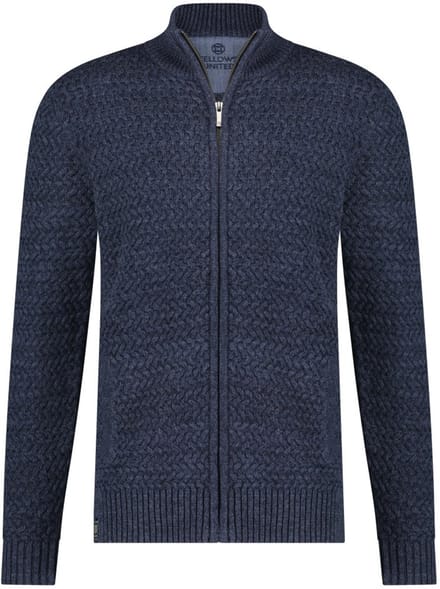 Fellows United Vest small cable rough Navy (32.1106 - 110)