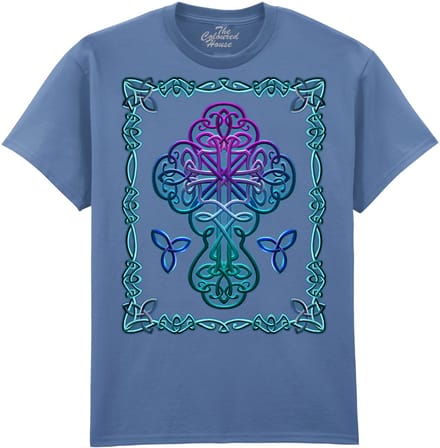 Keltisch Kruis Celtic Cross The Coloured House T-shirt M