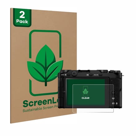 2 Stuks Screenprotector voor Fujifilm X-M5 - Hoogwaardige Beschermfolie transparant