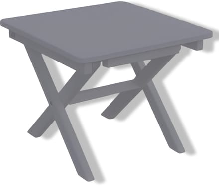 Buitengewoon de boet - Klaptafel Westerly lichtgrijs 45x45x38 cm Bu...